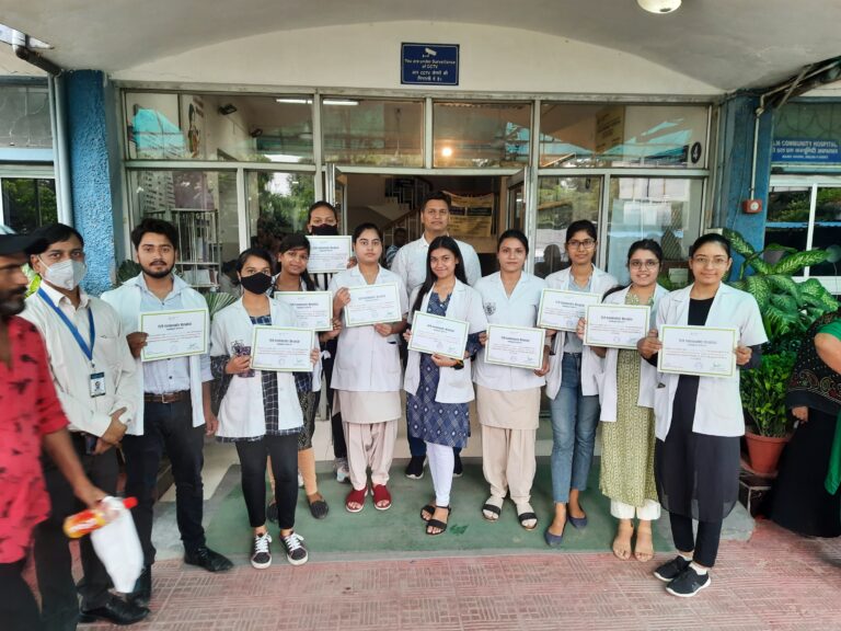 Training of MBBS students